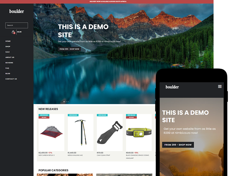 Persuit Template Preview